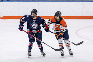 “We really struggled to get any type of (offensive) setup.” The Orange went 0-for-5 on power-play chances in their 4-3 overtime loss to Robert Morris.