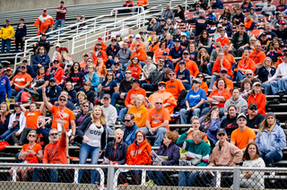 A sea of Syracuse fans.