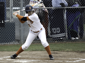 Julie Wambold has 12 RBIs this season, already halfway to what she posted in 46 games last year. A mainstay in the middle of Syracuse’s lineup since her freshman year, Wambold hopes to maintain her composure and timely hitting at the plate.