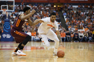 Syracuse hosts Virginia Tech on Tuesday at 8 p.m. The Orange is 7-2 all-time against the Hokies.