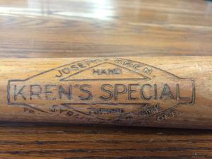 Kren's Special baseball bats have been used by some of the best hitters in the game, including Babe Ruth.