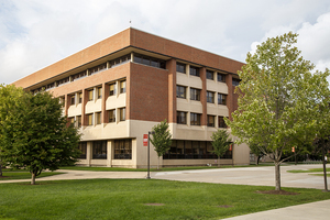 The Bill and Penny Allyn Innovation Center will be built on the south side of Link Hall.