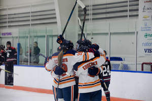 In her first season at Syracuse, Koocher's scored five goals, which is tied for third on the team.