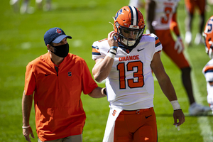 Rex Culpepper replaced Tommy DeVito in Syracuse's loss to Pittsburgh. He completed 9-of-15 passes for just 32 yards.