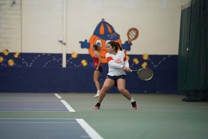 Sofya Treshcheva played her final home game of the season on Sunday afternoon. 