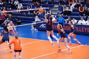 Syracuse fell in straight sets to No. 19 Florida State for its 26th straight conference loss.