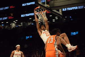 Syracuse suffered its largest loss of the season to Maryland at the Gotham Classic in Brooklyn. The Orange trailed by as much as 37, falling 87-60 to drop below .500.