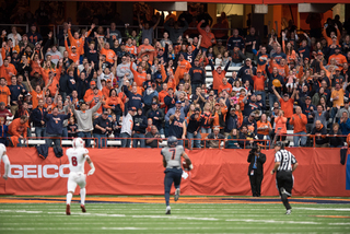 Etta-Tawo sprints through open space to the endzone on an 81-yard touchdown.